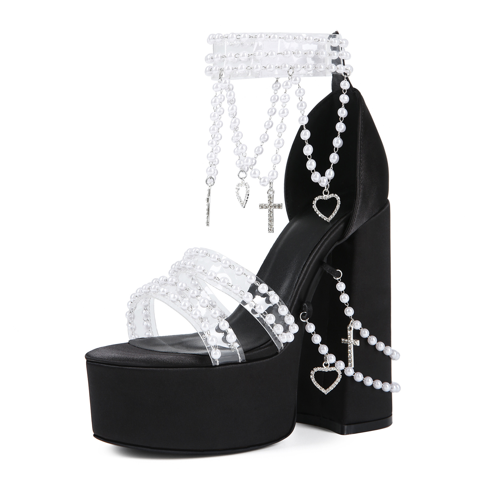 Sandalias de tacón alto estilo - Sandal Strappy Heeled reseña y precio