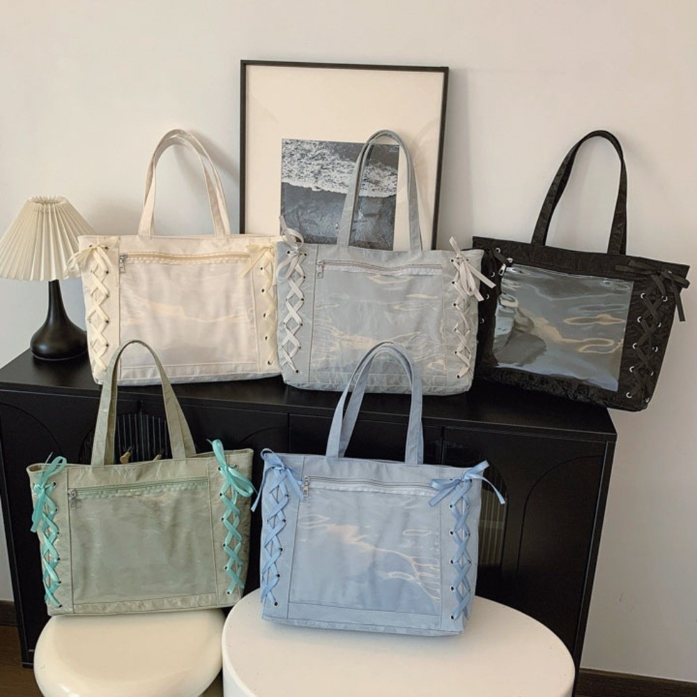 Bolso tote transparente de PU  - Tote Bag Beach reseña y precio