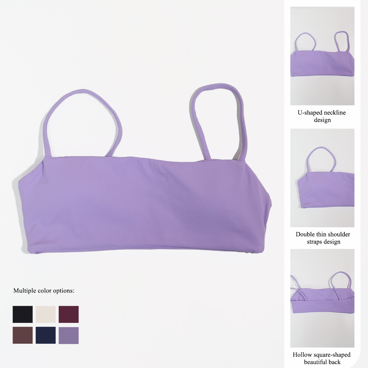 Ctenkevet Nuevo sujetador de y - Crop Top Crochet reseña y precio