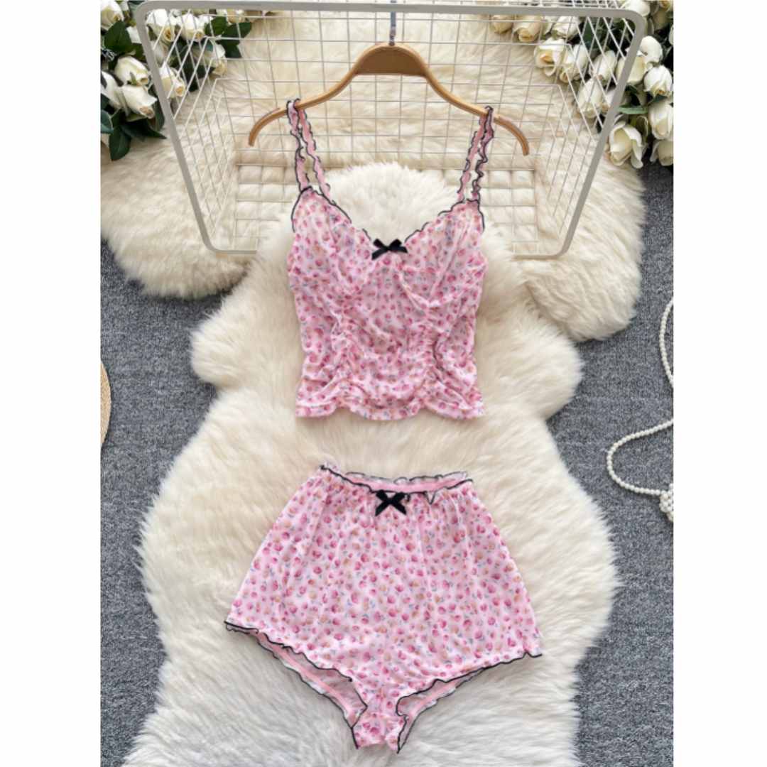 Conjuntos de Ropa de Casa para - Romper Floral Print reseña y precio