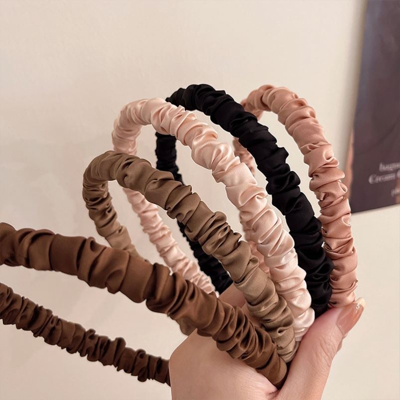 Diadema plisada elegante de es - Headband Summer Knit reseña y precio