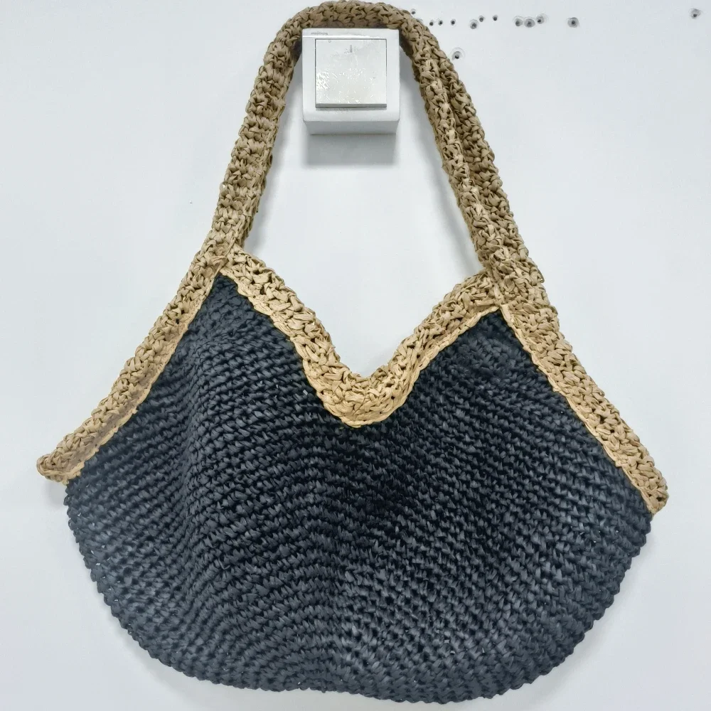 Bolso de Mano Tejido a Mano, N - Tote Bag Beach reseña y precio